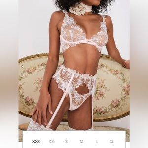 For love and lemons MAE garter belt size XXS